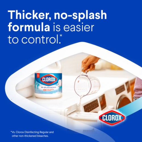 Clorox Splash-Less Regular Bleach Perspective: back