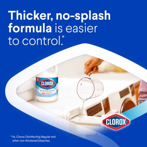 Clorox Splash-Less Regular Bleach Perspective: back