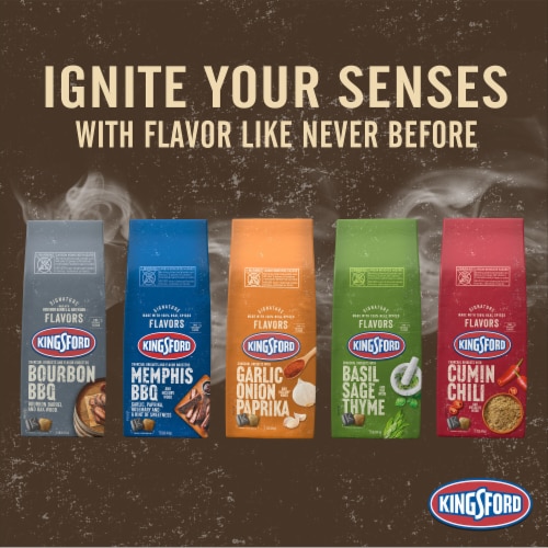 Kingsford Signature Flavors with Basil Sage and Thyme Charcoal Briquettes Perspective: back