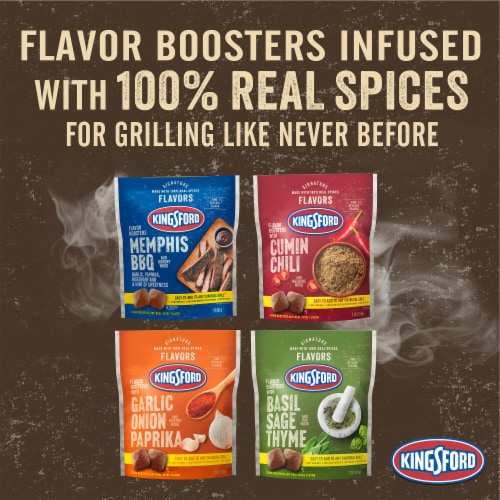 Kingsford Signature Flavors Memphis BBQ and Hickory Wood Flavor Boosters Perspective: back