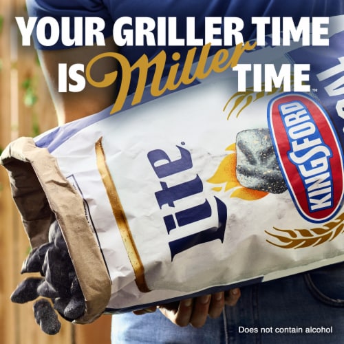 Kingsford Miller Lite Beercoal Charcoal Briquettes Made with Real Beer, 16 Pounds Perspective: back