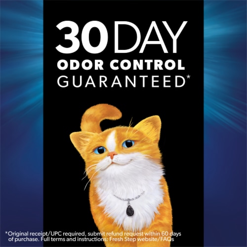 Fresh Step Heavy Duty Clumping Litter with Febreze Freshness, 30 Day Odor Control Perspective: back