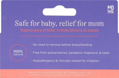 Lansinoh® Lanolin Nipple Cream Perspective: back