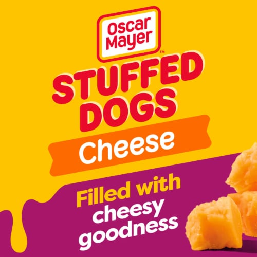 Oscar Mayer Stuffed Cheese Hot Dogs, Pack Perspective: back