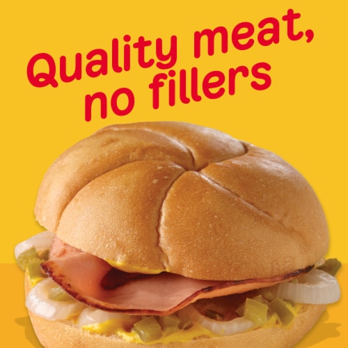 Oscar Mayer Bologna Sliced Lunchmeat Perspective: back
