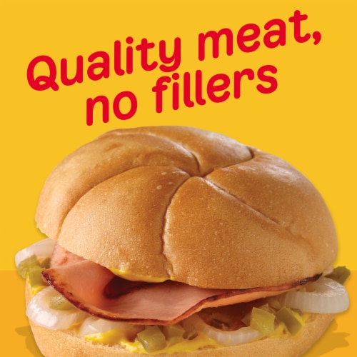 Oscar Mayer Thick Cut Bologna Sliced Lunch Meat Perspective: back