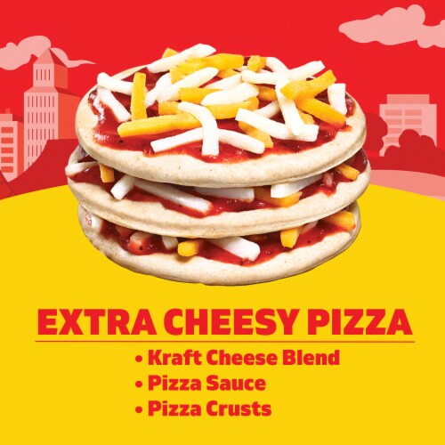Lunchables Extra Cheesy Pizza Snack Kit Perspective: back
