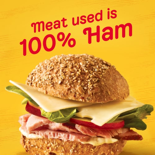 Oscar Mayer Carving Board Slow Cooked Sliced Ham Deli Lunch Meat Perspective: back