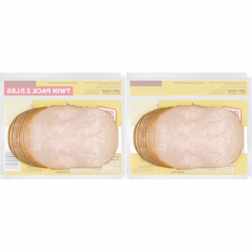 Oscar Mayer™ Smoked Turkey Breast Twin Pack Perspective: back