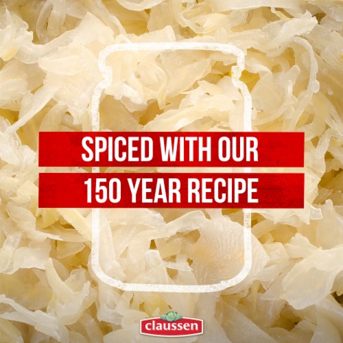 Claussen Premium Crisp Sauerkraut Perspective: back