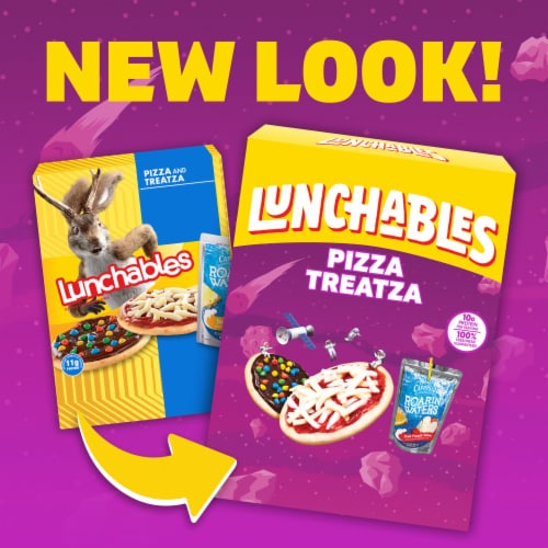 Lunchables Pizza Treatza with Capri Sun Drink Kids Lunch Meal Kit Perspective: back