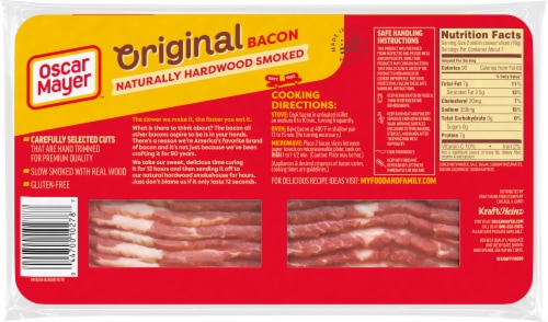 Oscar Mayer™ Original Naturally Hardwood Smoked Bacon Perspective: back