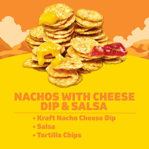 Lunchables Nachos Cheese Dip & Salsa Snack Kit, 4.4 oz - Kroger