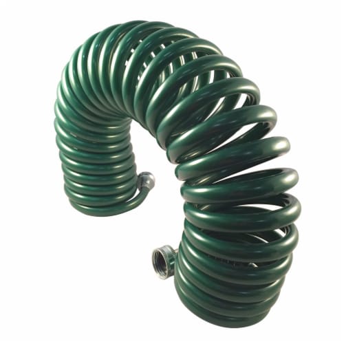 Flexon 5/8 x 50ft Lightweight Coil Garden Hose Perspective: back