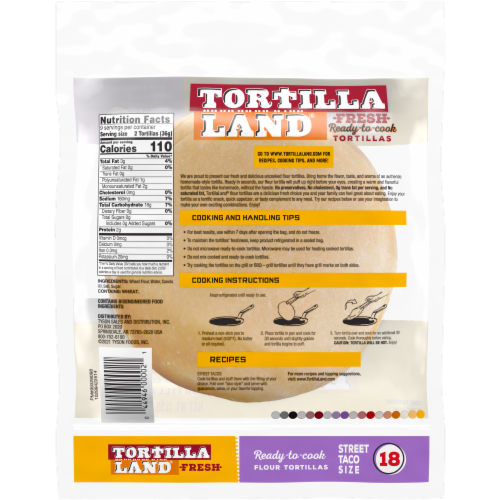 Uncooked Flour Tortillas Fresca at