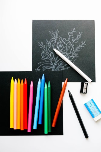 Generals® Woodless Colored Pencil Set Perspective: back