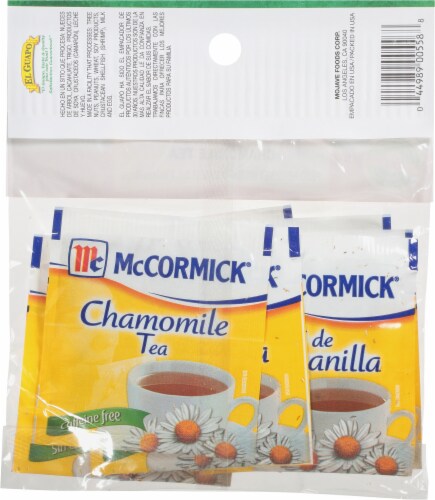 El Guapo® Chamomile Tea Bags Perspective: back