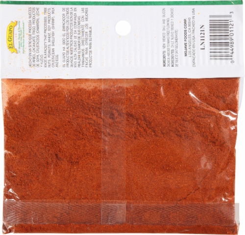 El Guapo® Hot New Mexico Chili Powder Perspective: back