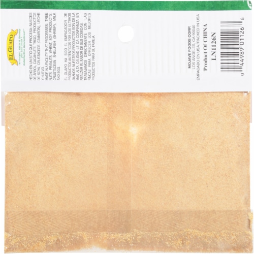 El Guapo Granulated Garlic Perspective: back