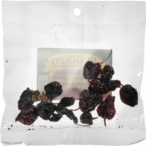 El Guapo Whole Habanero Chili Pods Perspective: back
