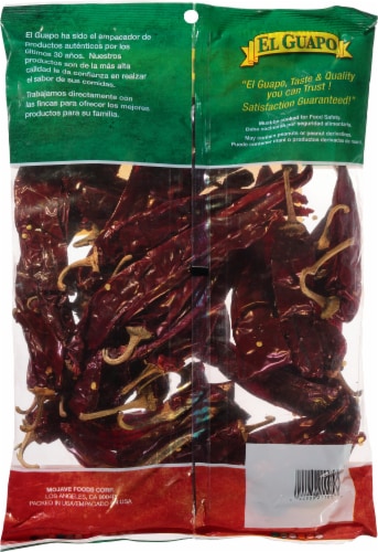 El Guapo® Guajillo Chile Pods Perspective: back