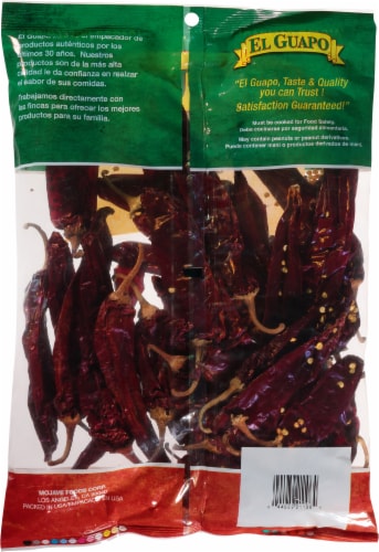 El Guapo® California Chile Pods Perspective: back