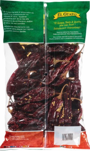 El Guapo® Guajillo Chile Pods Perspective: back