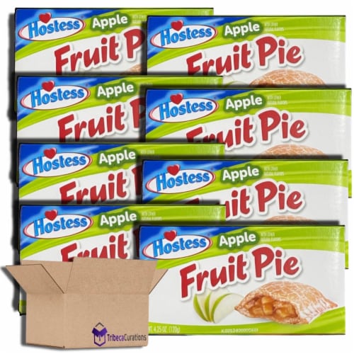 Hostess Apple Fruit Pie, 4.25 Ounce (Pack of 8) Perspective: back