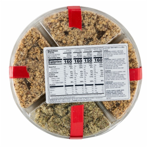 Melissa's Clean Snax Party Pack Tray Perspective: back