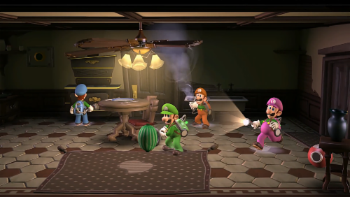 Nintendo Luigi's Mansion 2 HD Perspective: back