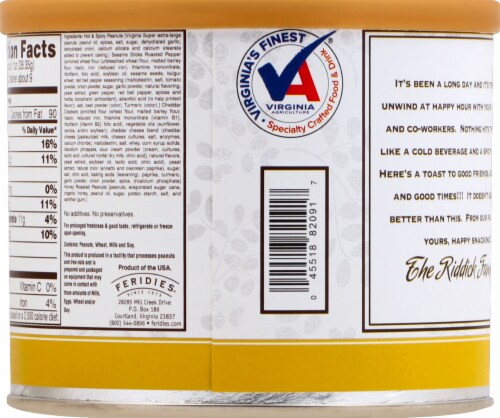 Feridies Happy Hour Heat Spicy & Sweet Snack Mix Perspective: back