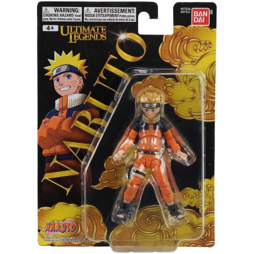 Naruto Ultimate Heroes Uzumaki Naruto Action Figure Perspective: back