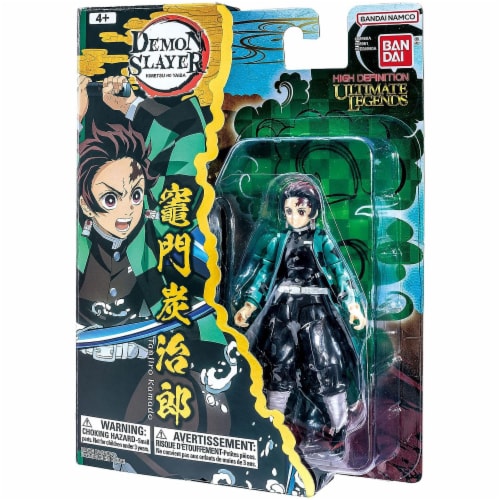 Bandai Demon Slayer Ultimate Heroes - Tanjiro Kamado Action Figure Perspective: back