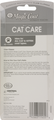Four Paws® Magic Coat® Cat Nail Clippers Perspective: back