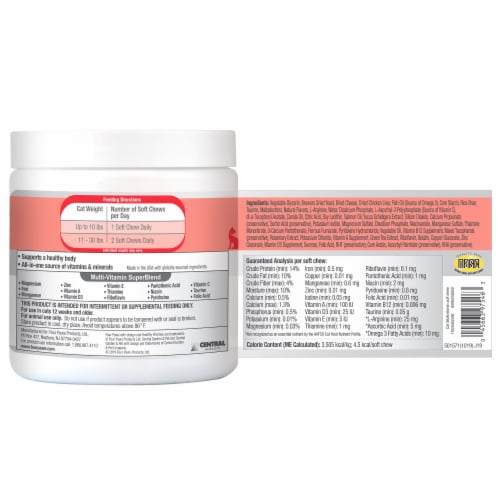 Four Paws Cat Multi Vitamin Soft Chews Perspective: back