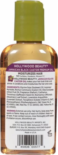 Hollywood Beauty® Jamaican Black Caster Premium Oil Perspective: back
