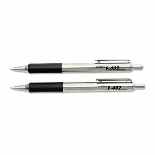 Zebra® PEN,F402,.7MM, 2/PK,BK 29212, 1 Kroger