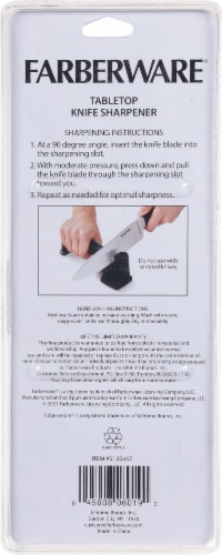 Farberware® EdgeKeeper® Knife Sharpener - Aqua Perspective: back