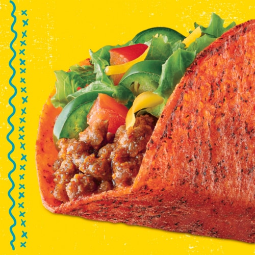 Old El Paso™ Spicy Jalapeño Cheddar Flavored Stand 'N Stuff™ Taco Shells Perspective: back