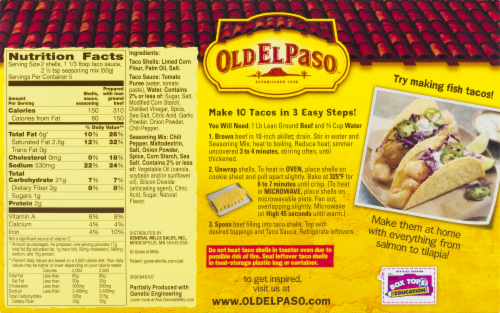 Old El Paso Stand 'N Stuff Taco Dinner Kit, 8.8 oz - Fry's Food Stores