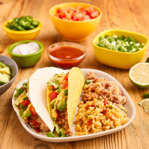 Old El Paso™ Hard & Soft Taco Shells & Flour Tortillas Perspective: back