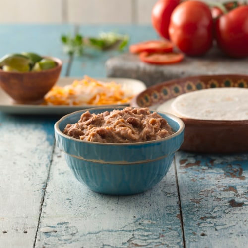Old El Paso™ Fat Free Refried Beans Perspective: back