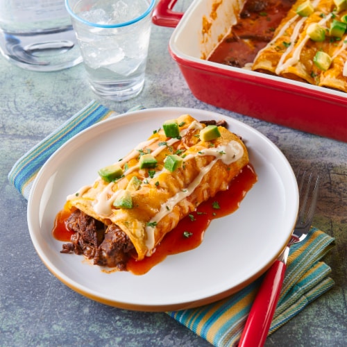 Old El Paso™ Mild Red Enchilada Sauce Perspective: back