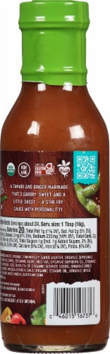 Organicville Organic Sesame Teriyaki Sauce Perspective: back