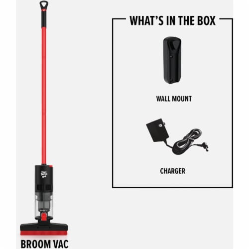 Dirt Devil Broomvac BD45000V Perspective: back