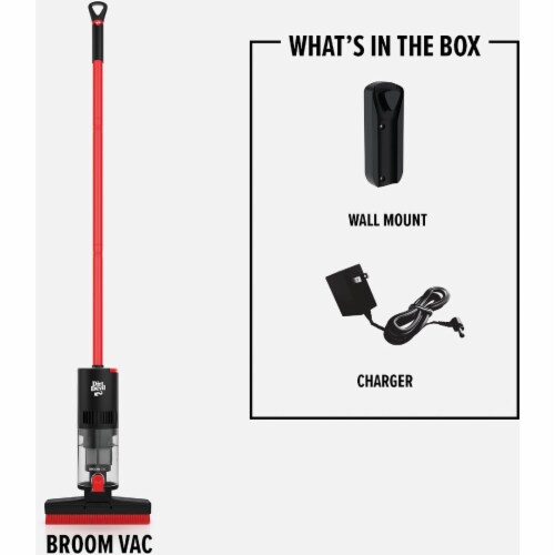 Dirt Devil Broomvac BD45000V Perspective: back
