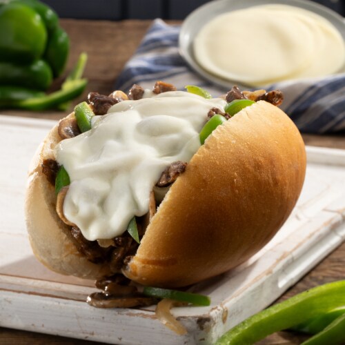Sargento® Reduced Fat Provolone Sliced Cheese Perspective: back