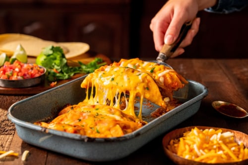 Sargento® Creamery Shredded Natural 3 Cheese Mexican Blend Cheese Perspective: back