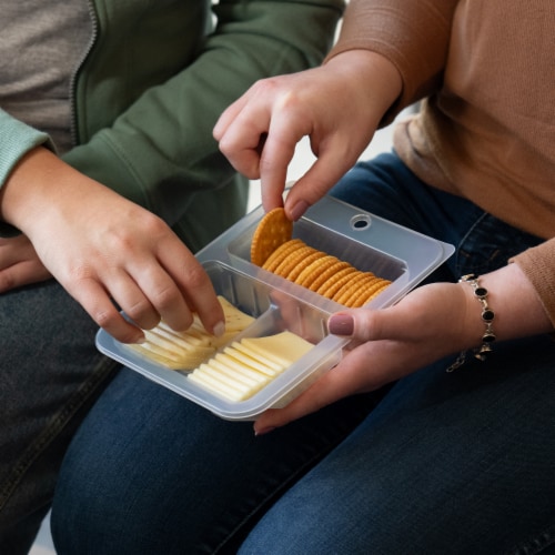 Sargento® Shareables Pepper Jack & Monterey Jack Sliced Cheese with Ritz® Original Crackers Perspective: back