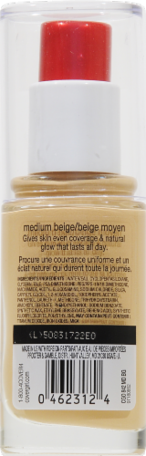 CoverGirl Outlast Stay Luminous Natural Glow Foundation Medium Beige 842 Perspective: back